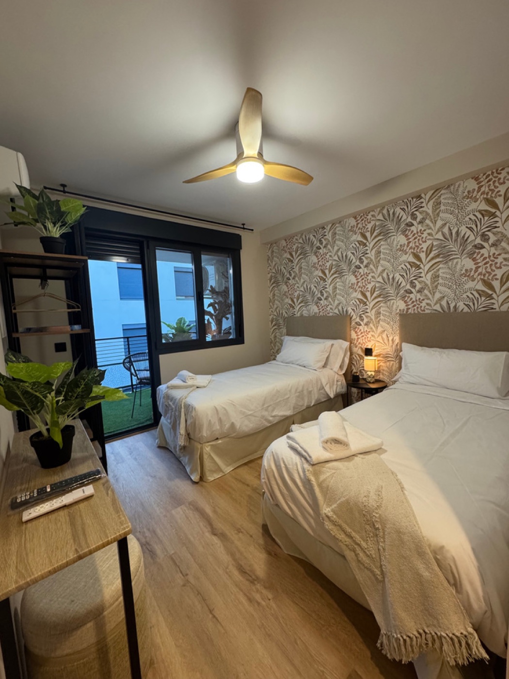 Habitación con dos camas individuales